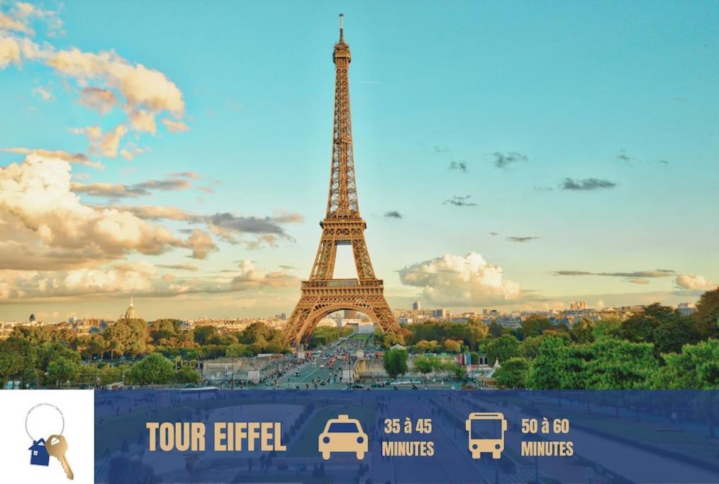 9 Min From Chateau De Vincennes - Paris & Disney Apartment Saint-Maurice  Bagian luar foto
